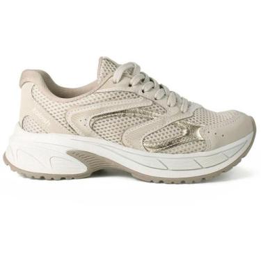 Imagem de Tênis Feminino Kolosch Bege - C4261, Bege, 37