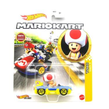 Imagem de Hot wheels mario kart - toad - mach 8