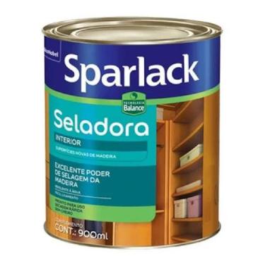 Imagem de Seladora P/ Madeira Base Água Sparlack 900 Ml Acetinado Transparente