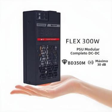 Imagem de Fonte De Alimentação Modular Completa De 300W Para ITX Mini PC POS NAS