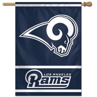 Imagem de Bandeira Vertical 70x100 Logo Team Los Angeles Rams-Unissex