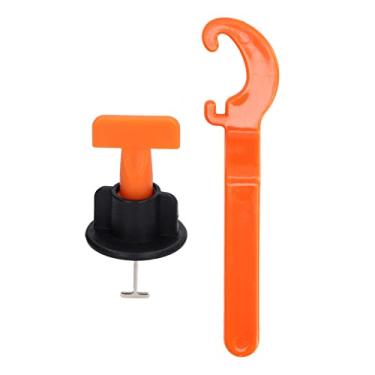 Imagem de Nivelador de ladrilhos, sistema de nivelamento de ladrilho reutilizável resistente ao desgaste 253 unidades/conjunto de alto nivelamento para pisos de construção