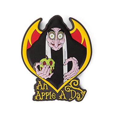 Imagem de Disney Villains Wicked Witch an Apple A Day Soft Touch PVC Magnet