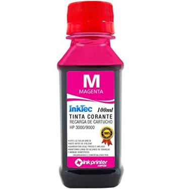 Imagem de Tinta Inktec Magenta para Recarga de Cartucho de Impressora Hp (100ml)