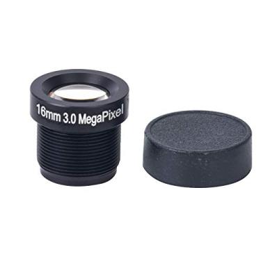 Imagem de Xenocam Câmera de segurança CCTV 1/3" F2.0 16 mm comprimento de foco 21 ângulo fixo placa IR lente