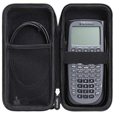 Imagem de Bolsa de viagem rígida Aproca para Texas Instruments TI-89 Calculadora gráfica de titânio