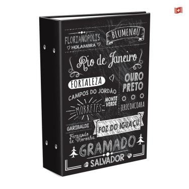 Imagem de Album De Fotos 10X15 Para 500 Fotos Viagem Pelo Brasil 24H