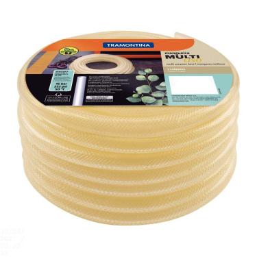 Imagem de Mangueira Multiuso 3/8" em PVC 3 Camadas 50 m - 3,0 MM Tramontina