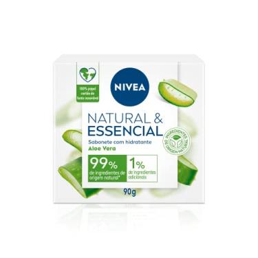 Imagem de NIVEA Sabonete em barra Natural e Essencial Aloe e Vera 90g