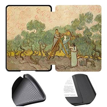 Imagem de Capa de TPU macia para Kindle (apenas para 8ª geração de 2016, modelo: SY69JL) com Auto Wake/Sleep, capa protetora à prova d'água