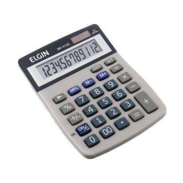 Imagem de Calculadora De Mesa Elgin Mv 4122 12 Dígitos - Com Desligamento Automá