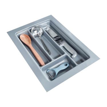 Imagem de Organizador de Gavetas e Talher Cinza até 33x48 OG-14