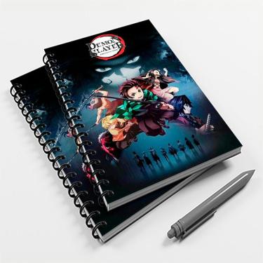 Imagem de Caderno Universitário 96 Fls Demon Slayer 01