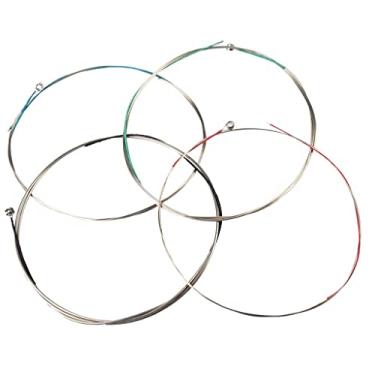 Imagem de Newmind Conjunto de cordas de aço de substituição para violoncelo para peças de violoncelo 4/4 3/4 1/2 1/4 1/8