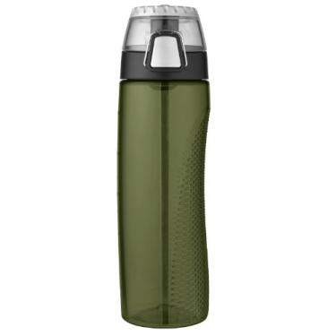 Imagem de THERMOS Garrafa de hidratação Tritan Intak de 680 g, verde-oliva