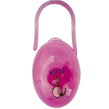 Imagem de Sonne Porta Chupeta - Dino C/1 Unidade Rosa
