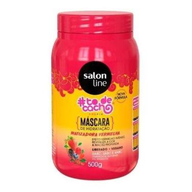 Imagem de Máscara Hidratação Matizadora Vermelha Salon Line 500G To