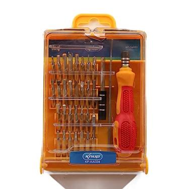 Imagem de Kit Conjunto Chaves Ferramentas De Precisão Para Conserto Manutenção De Celulares Notebooks Relógios Óculos e Tablet Fenda Phillips 32 em 1