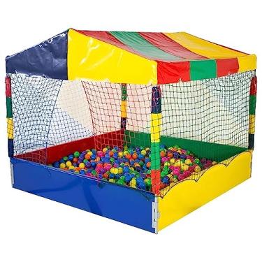 Imagem de Piscina de Bolinhas Infantil Premium Nacional 1,50m + 1000 Bolinhas multicoloridas