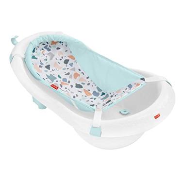 Imagem de Fisher Price Banheira Deluxe 4 em 1, Banho para bebê, Estágio de desenvolvimento