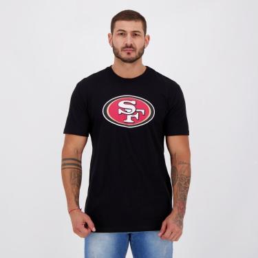 Imagem de Camiseta New Era NFL San Francisco 49ers Preta-Masculino
