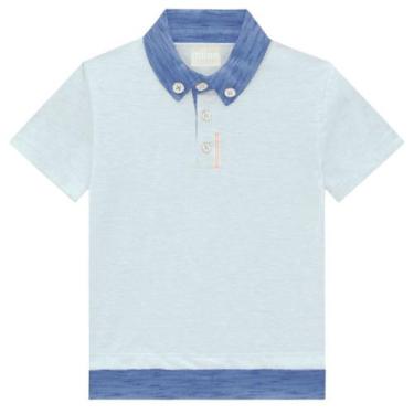 Imagem de Conjunto Verão Infantil Menino Milon Camiseta Polo E Bermuda - 841