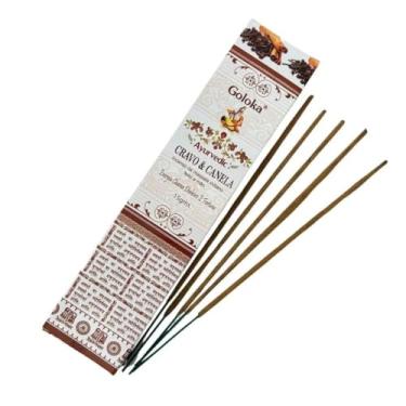 Imagem de Incenso Massala Goloka Ayurvedic Cravo & Canela