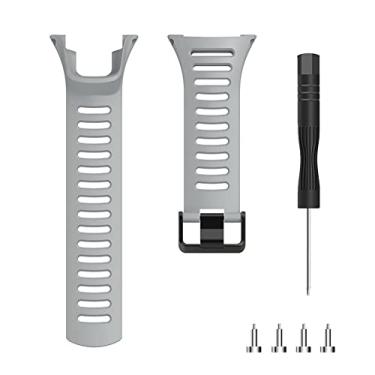 Imagem de CHICHIYANG Pulseira de relógio de silicone de 24 mm de borracha para relógio inteligente acessórios para Suunto Ambit