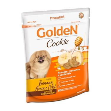 Imagem de GOLDEN COOKIE Biscoito Para Cães Adultos - Sabor Banana Aveia E Mel 350G