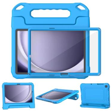 Imagem de SUPLIK Capa infantil para Samsung Galaxy Tab A9 Plus 28 cm 2023 (SM-X210/X216/X218), Galaxy Tab A9+ de 11 polegadas, capa com protetor de tela, durável, à prova de choque, leve, com alça para crianças