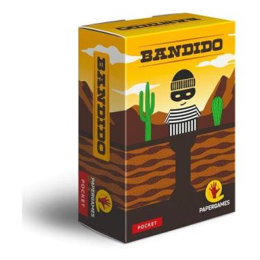 Imagem de Bandido  Paper Games  Jogo Cooperativo Pocket - Papergames