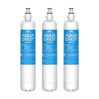 Imagem de AQUA CREST Filtro de água para geladeira GE® RPWFE, RPWF (com CHIP), compatível com GYE22HMKES, GYS22GMNES, GYE22HBLTS, DFE28JSKSS, GFE28HMHES, GNE29GYNFS, GFE28GYNFS, 3 filtros