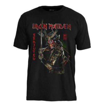 Imagem de Camiseta Iron Maiden Senjutsu Album - Stamp
