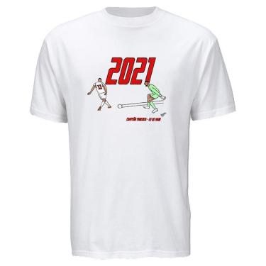 Imagem de Camiseta de Futebol Renascimento Tricolor Paulistão 2021 Masculina-Unissex