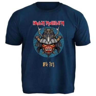 Imagem de Camiseta Plus Size Iron Maiden Senjutsu Oficial Stamp