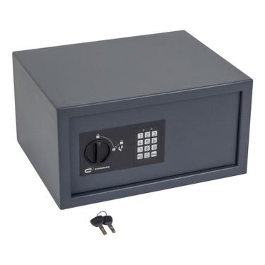 Imagem de Cofre Digital Aço Senha E Chave 23x44x35cm - 28 Litros