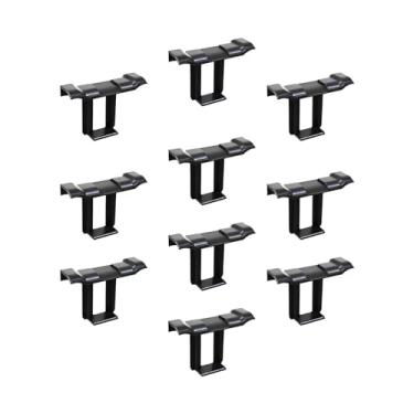 Imagem de Generic 10x clipes de drenagem do painel solar, guia de água do painel fotovoltaico, clipes de limpeza da estrutura do painel solar, 45mm