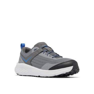 Imagem de Columbia Tênis de trilha masculino Vertisol Trail, Aço cinza titânio/azul vívido, 42