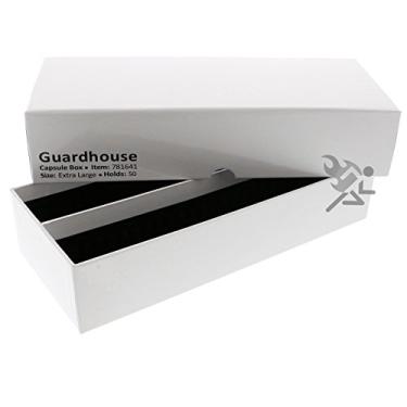 Imagem de X-large Double Row Coin Holder Storage Box for 1oz Silver Eagle, 1oz Silver & Copper Rounds, and Silver Dollar Coins in Ring Type "I" Capsules