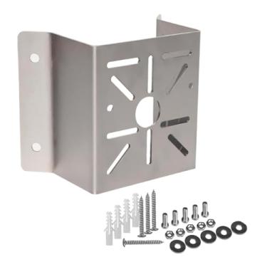 Imagem de MERIGLARE Suporte de Parede de Canto Externo para Câmera de Segurança Externa Interna Externa