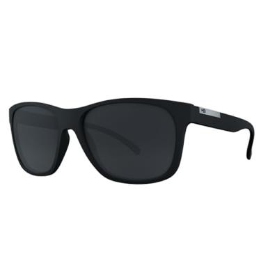 Imagem de HOT BUTTERED - Óculos de Sol HB UNDERGROUND - Proteção UV 100%, Óculos Escuros Masculino e Feminino, Hastes Resistentes - Preto Quadrado, Lente Polarizada Fumê