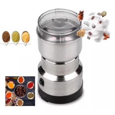 Imagem de Mini Moedor Elétrico De Grãos 200watts de Potencia Para Café Temperos 