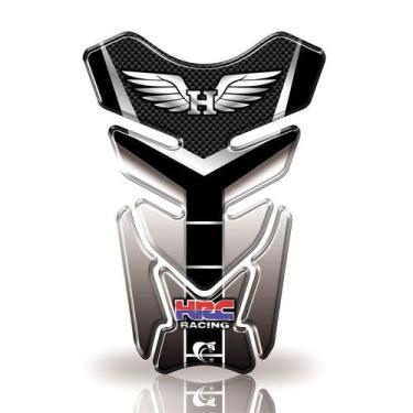 Imagem de Protetor De Tanque Honda Hrc - Cobra Motoparts, Preto