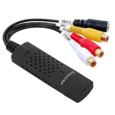 Imagem de Placa de Captura de Vídeo USB 2.0 RCA S-Vídeo Easy Cap 
