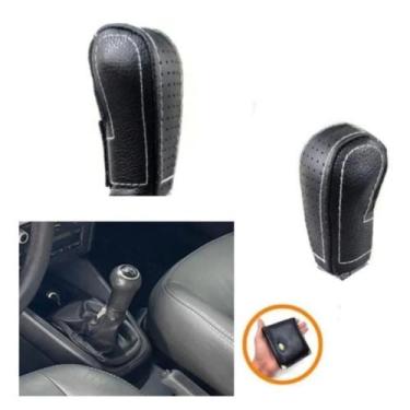 Imagem de Revestimento Couro Capa Manopla Cambio Manual Volkswagen Bora 2001 a 2