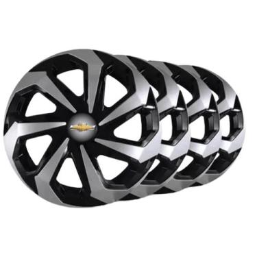 Imagem de Jogo Calota Spider Pta Aro 14 Para Corsa 2002 2003 2004 - Elitte Motor