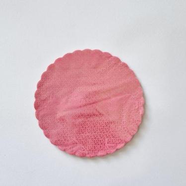 Imagem de Fundo Rendado Plástico Tapetinho Doces Nº 9 Rosa - 100 unid - Não info
