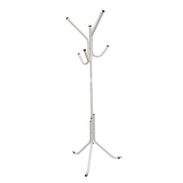 Imagem de Cabideiro De Chão Pintura Eletrostática Branca Brilhante - AC UTILIDAD