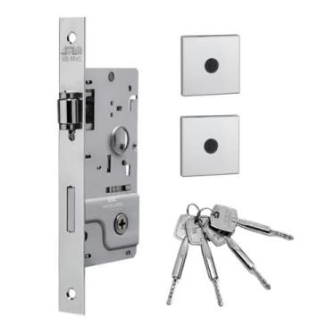 Imagem de Fechadura Tetra Rolete Pivotante 800t Quadrada Inox Stam