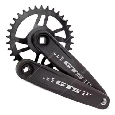 Imagem de Pedivela Coroa Unica 34 Dentes Gts Narrow Wide 9 A 12v Bike